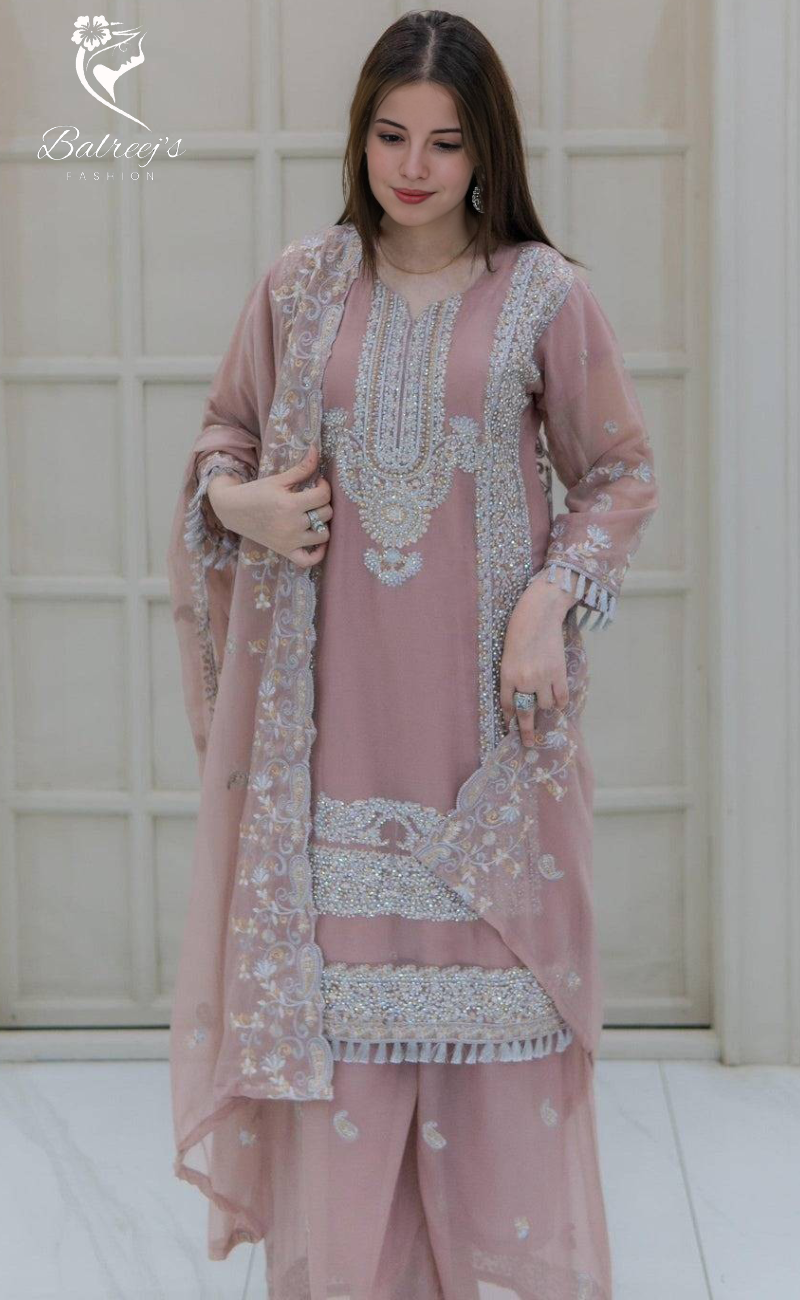 Anshara TeaPink - BalreejFashion image 0