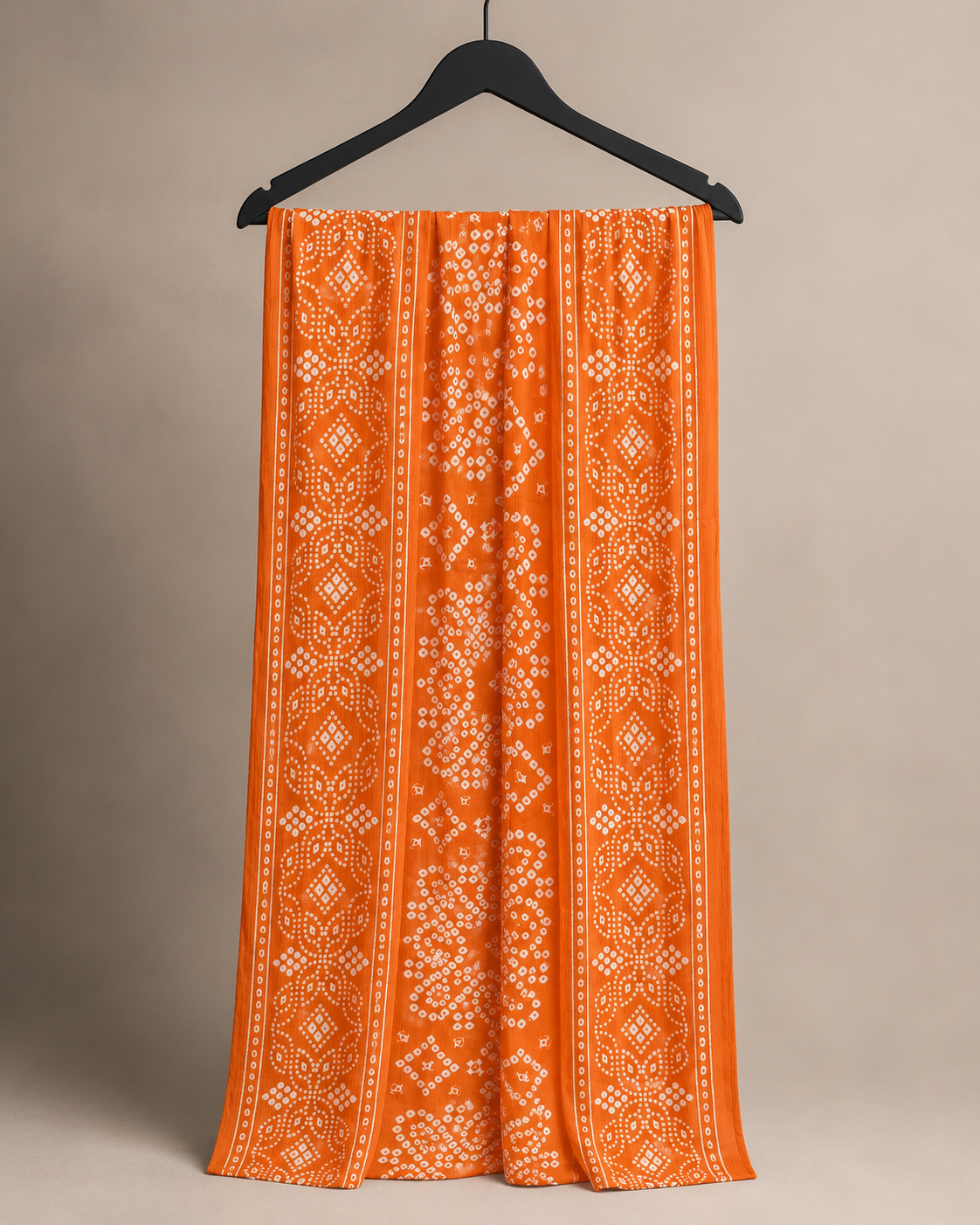 BM-DP-001 Bandhani Print Chiffon Dupatta