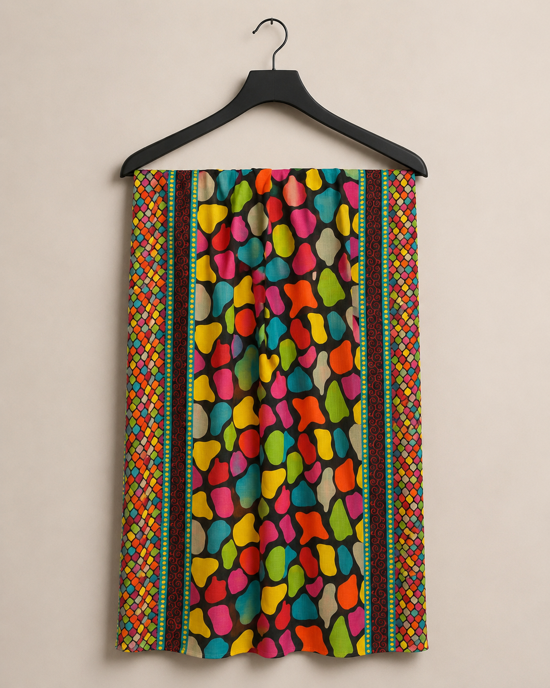 BM-DP-001 Bandhani Print Chiffon Dupatta