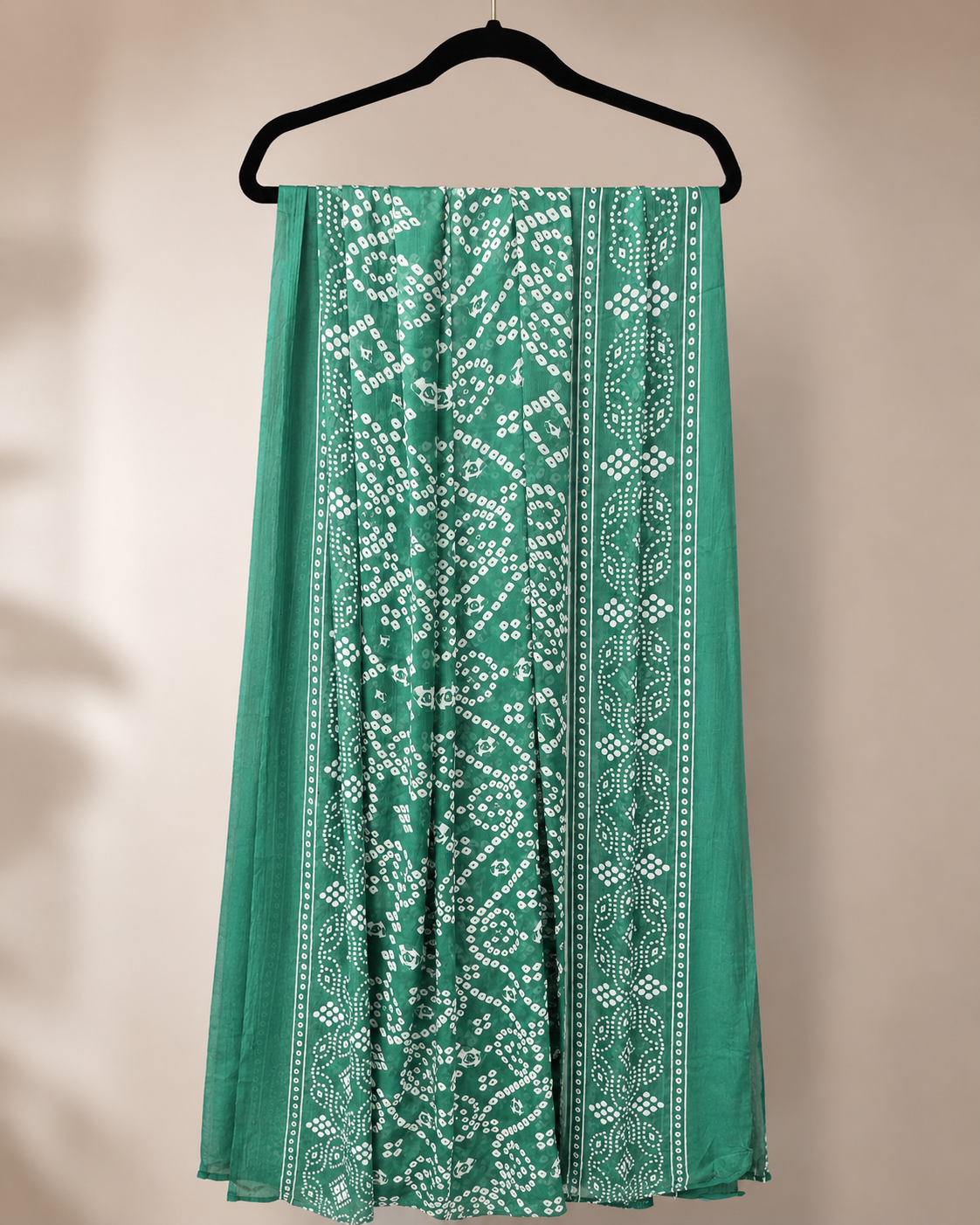 BM-DP-001 Bandhani Print Chiffon Dupatta