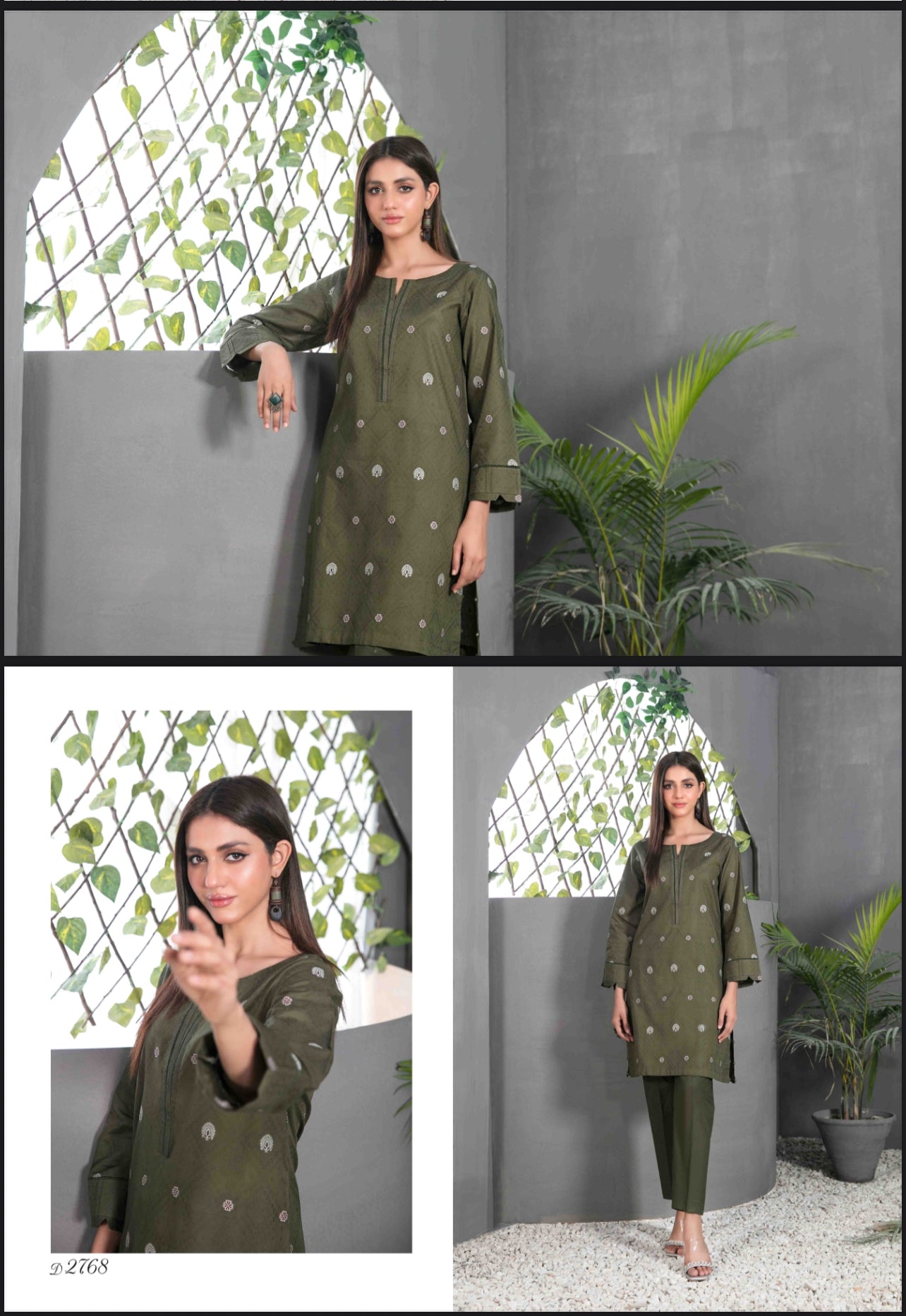 Tawakal Cotton Embroidered Co-ord Sets | Latest Patterns & Designs
