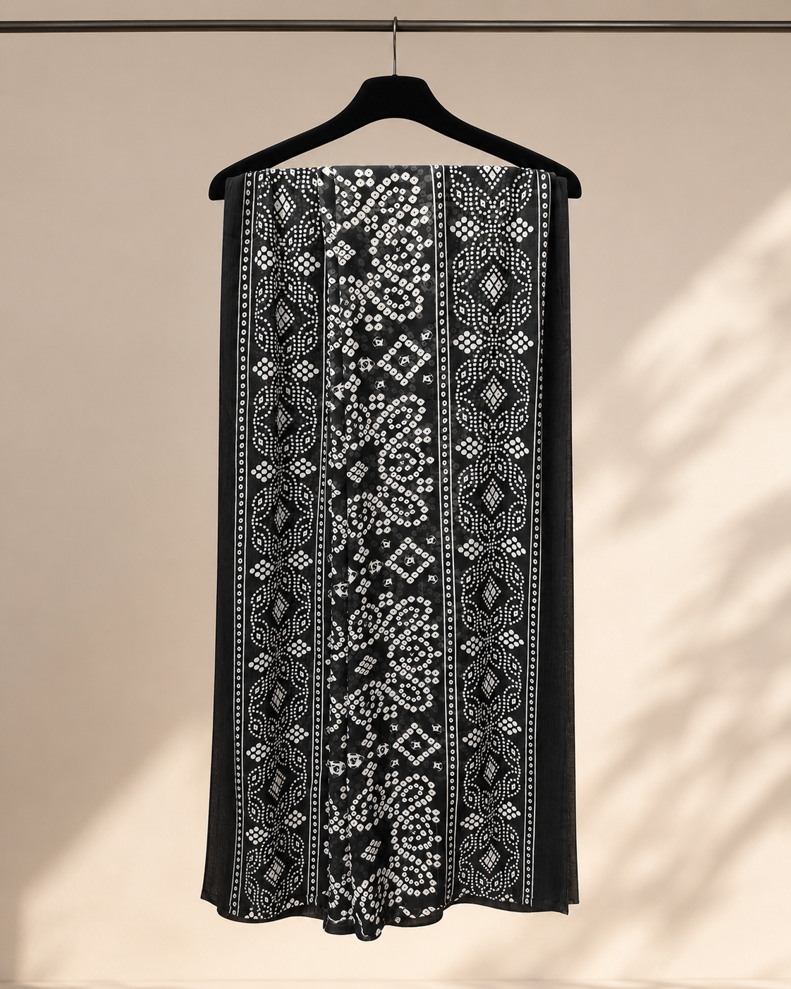 BM-DP-001 Bandhani Print Chiffon Dupatta