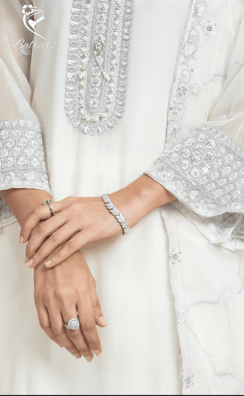 Chiffon 3pc with Plazo Stitch image 1