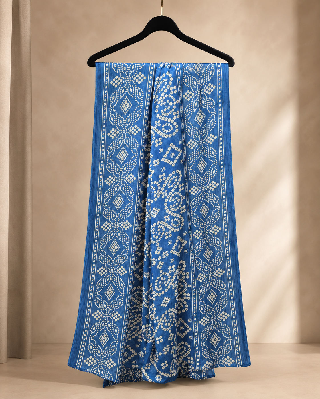 BM-DP-001 Bandhani Print Chiffon Dupatta