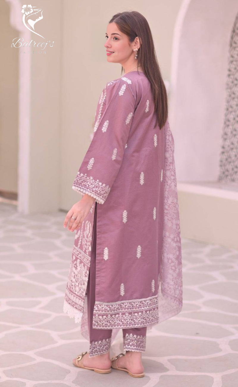 Eman Lilac - BalreejFashion image 2