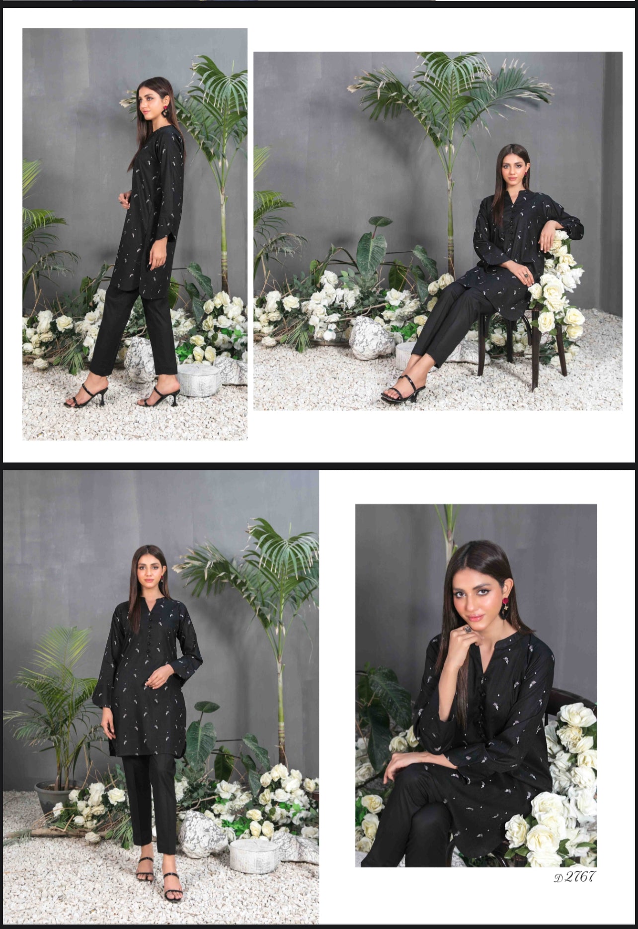 Tawakal Cotton Embroidered Co-ord Sets | Latest Patterns & Designs