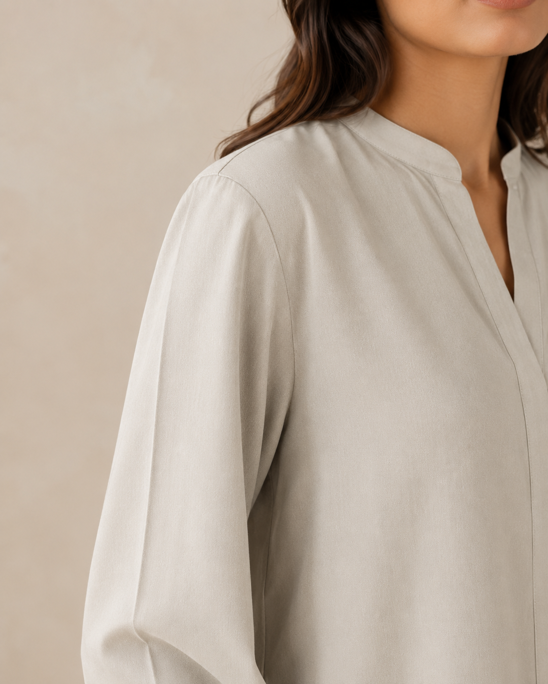 CORD-007 Light Grey Women's Plain 2 Piece Co-ord Set