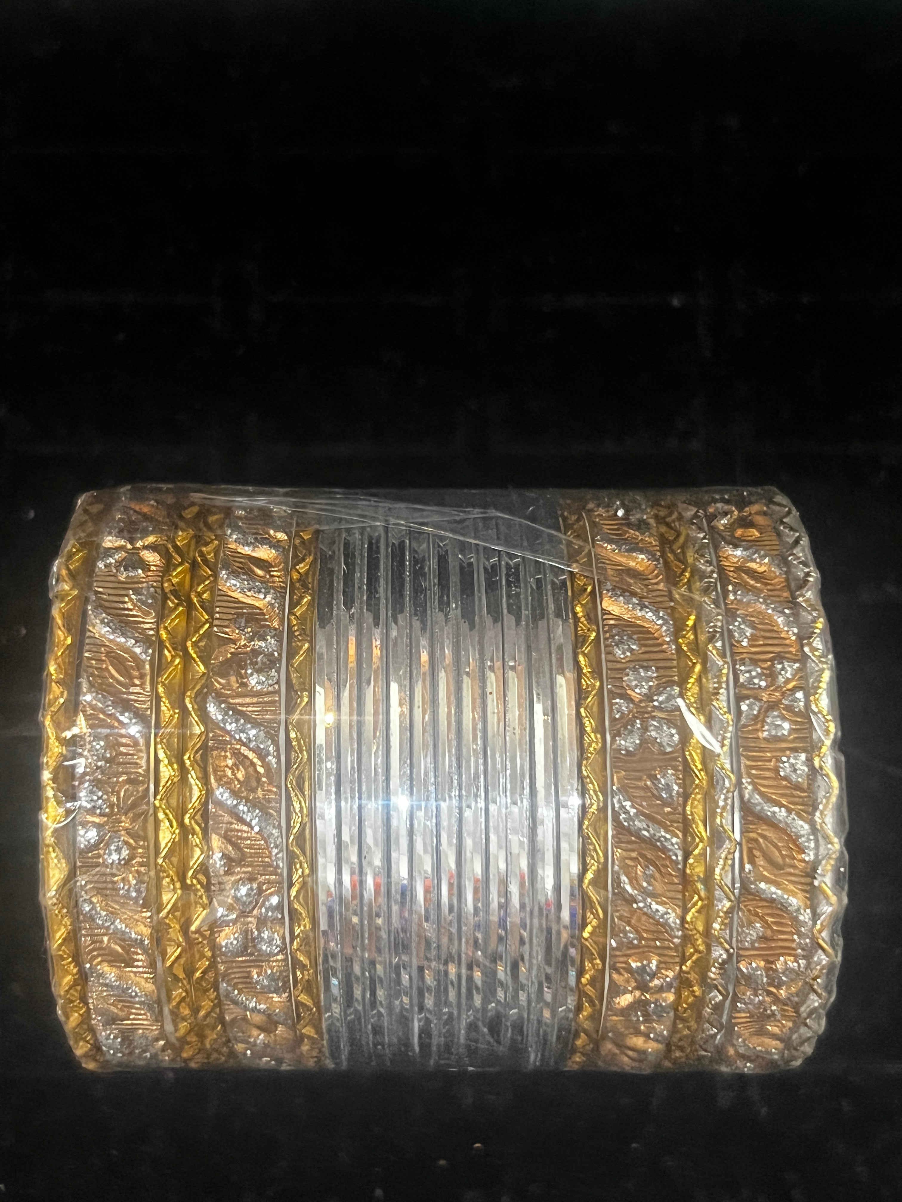 Trendy Vibrant Metal Bangles – Lightweight Daily Wear Collection for Girls