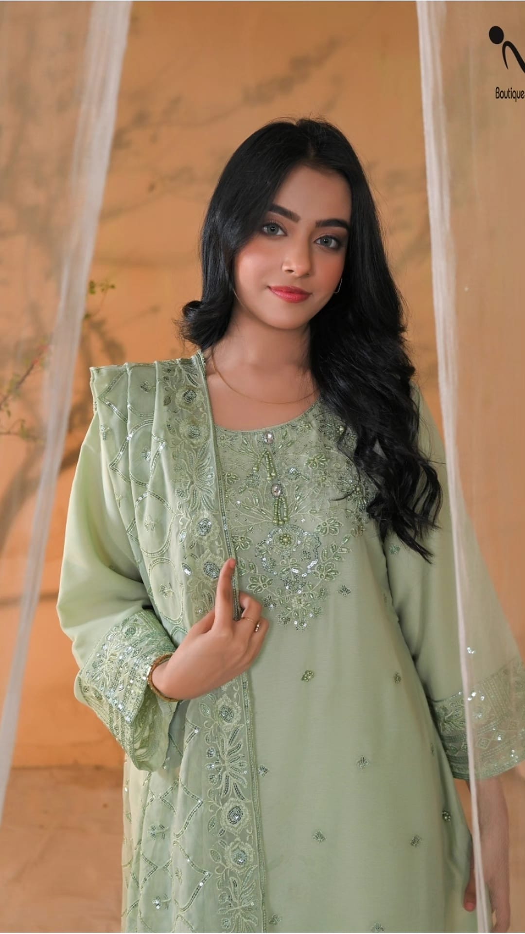 BF-020 3PC 3D Gharara Suit | Latest Wedding & Festive Designer Wear