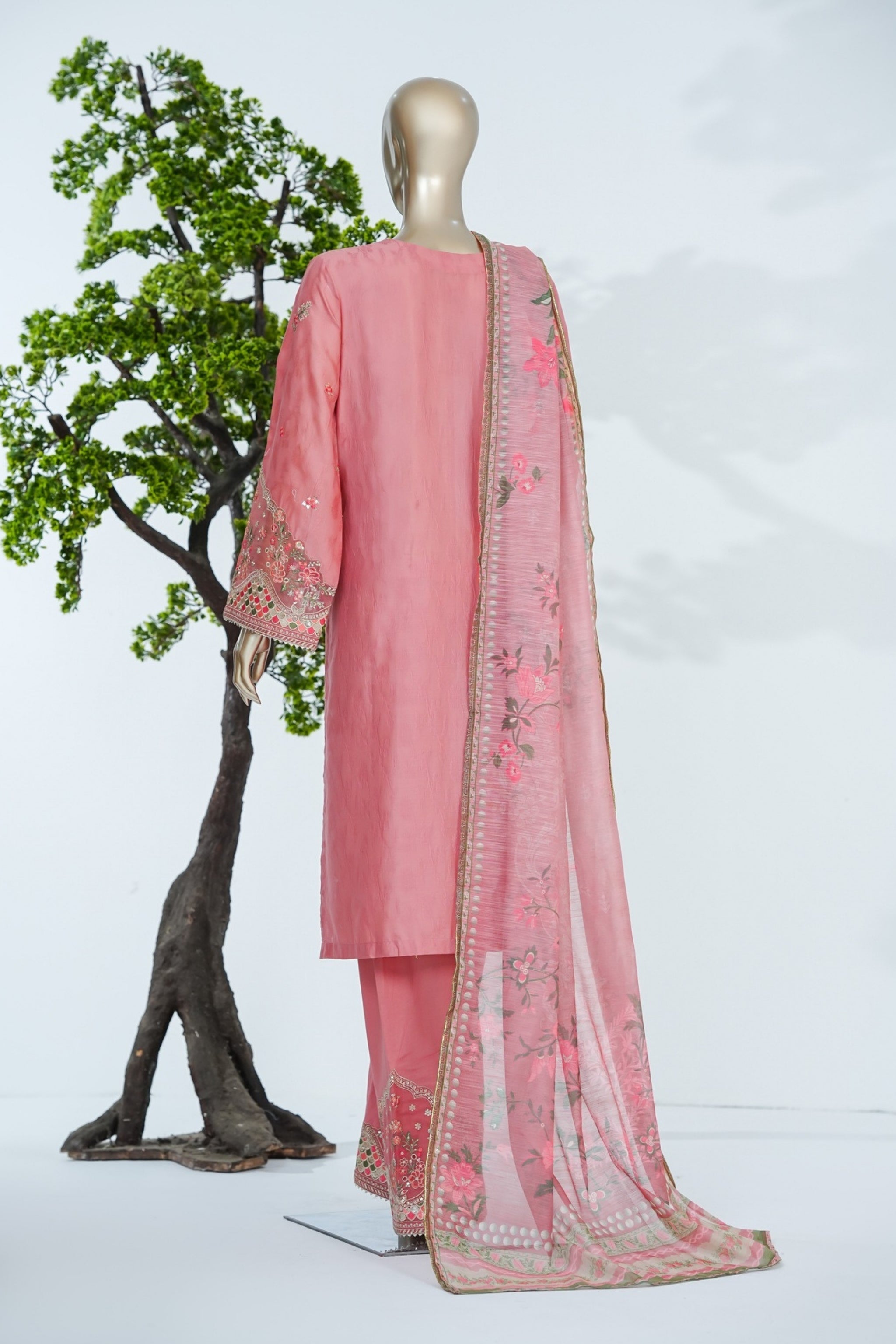 BM - 005 - Bin Saeed Embroidered Printed Lawn - Mint Green - Boutique By MaryamBoutique By MaryamBoutique By MaryamsBM - 005 - Bin Saeed Embroidered Printed Lawn - Mint Green