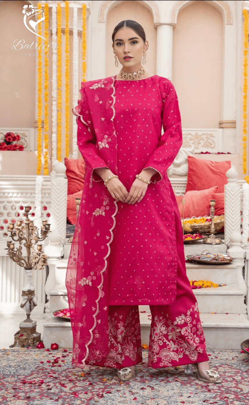 Raw Silk Radiance with Organza Grace image 5