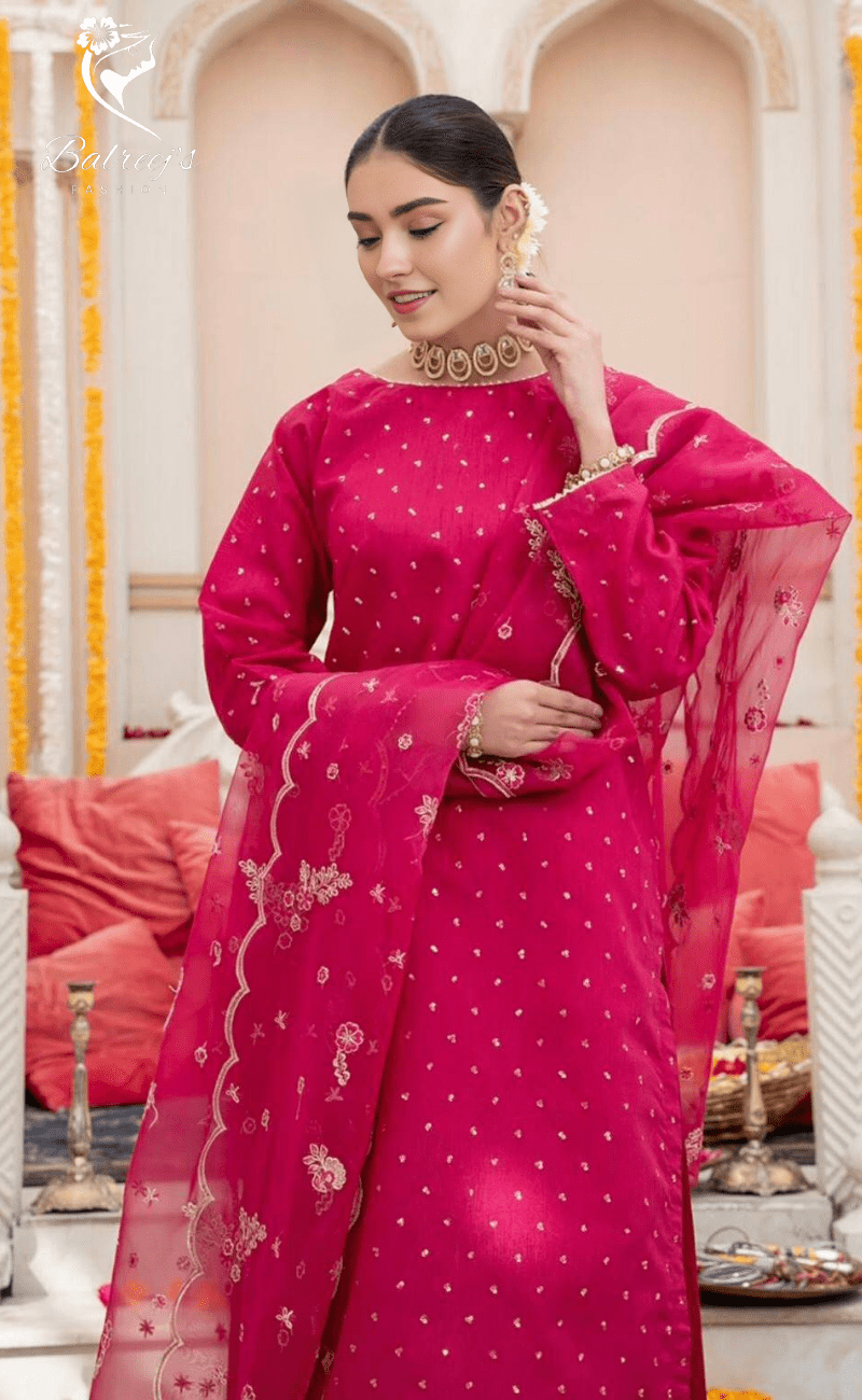 Raw Silk Radiance with Organza Grace image 4