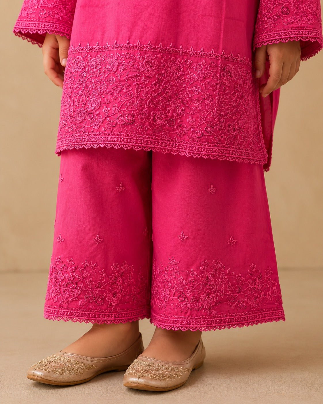 KD - 04 Fuchsia Girls Embroidered 2 - Piece Kurta & Sharara Set – Traditional Dress for Girls - Boutique By MaryamBoutique By MaryamBoutique By MaryamBM-KD-00426KD - 04 Fuchsia Girls Embroidered 2 - Piece Kurta & Sharara Set – Traditional Dress for Girls