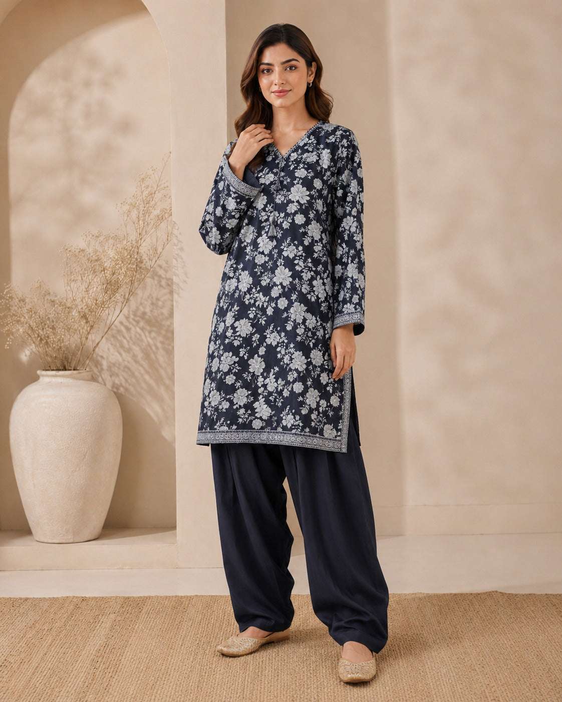 BM-CFS-002 | Cords With Farshi Shalwar 02 2PC Ready-to-Wear Co-ord Set