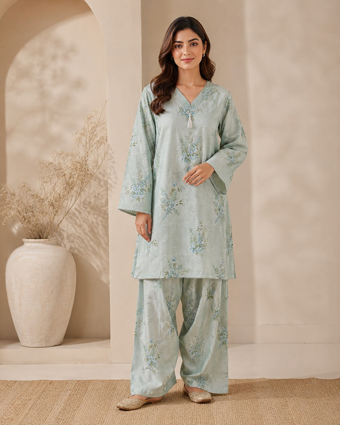 BM-CFS-002 | Cords With Farshi Shalwar 02 2PC Ready-to-Wear Co-ord Set