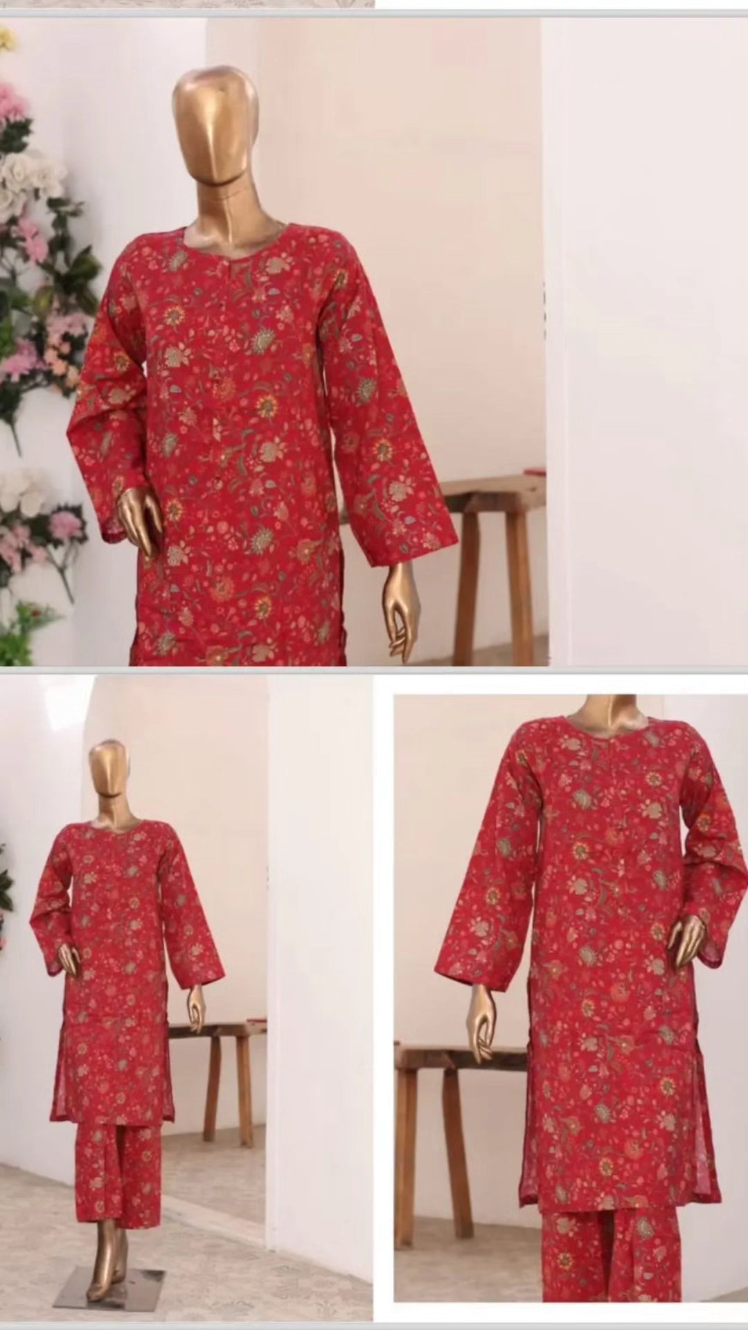 Bin Saeed Original Digital Printed 2-Piece Co-ord Set – Premium Summer Lawn