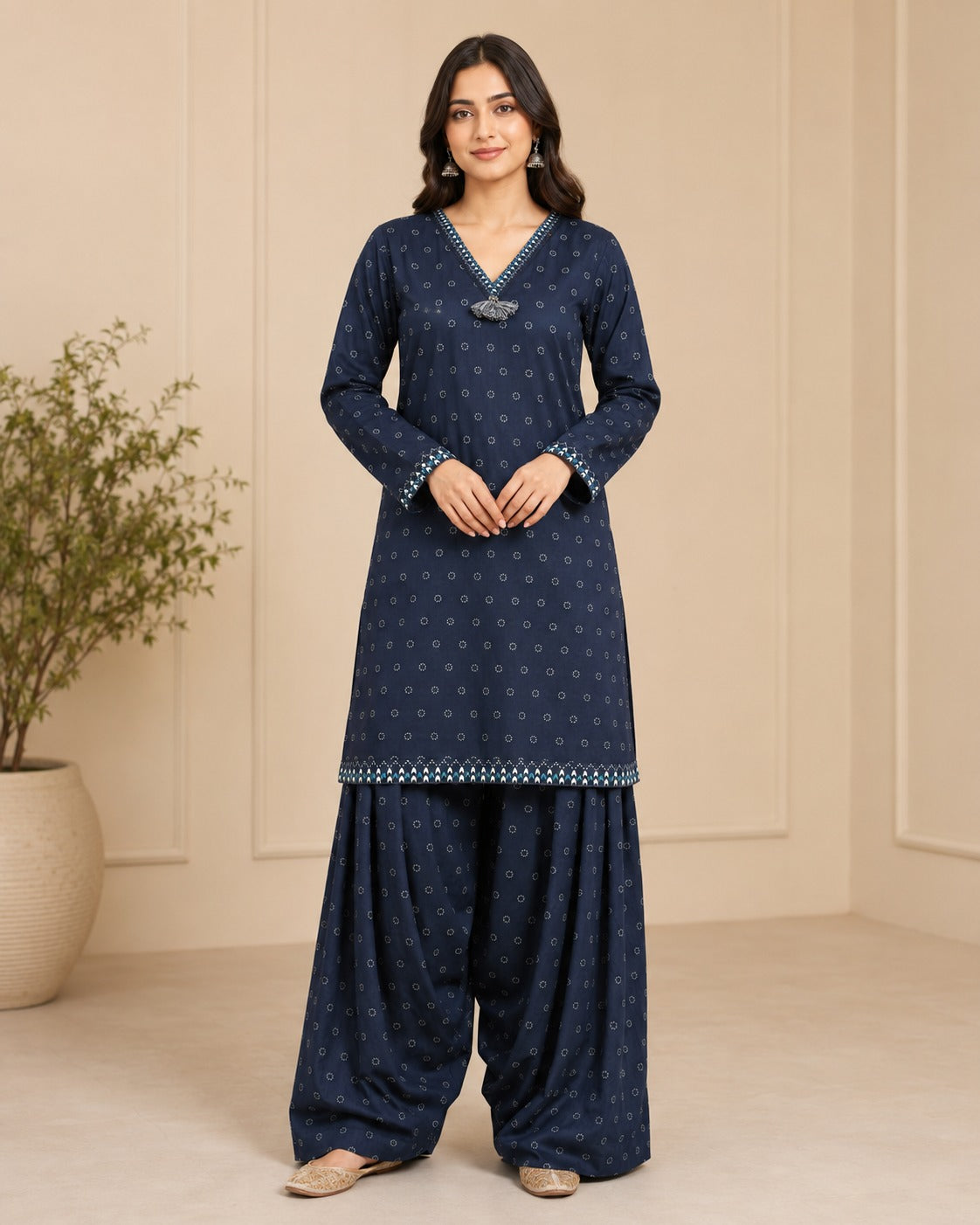 BM-CFS-002 | Cords With Farshi Shalwar 02 2PC Ready-to-Wear Co-ord Set